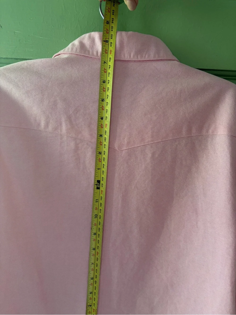 Polo Ralph Lauren Pink Men's Pearl Snap Size medium Western Cowboy Shirt Rodeo